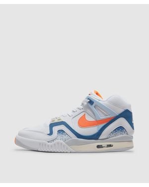 Nike Air Tech Challenge Ii Qs Trainer /Tart-Stone-Football-Pure Platinum - Blue