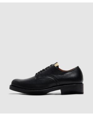 Visvim Galvin Plain Toe Shoe - Black
