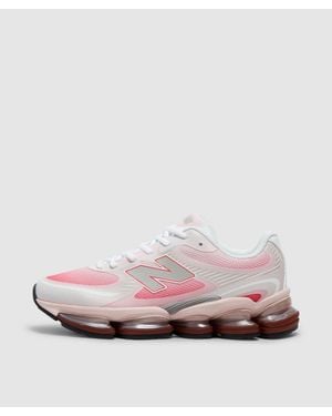 New Balance Abzorb 2000 Trainers Rose Sugar / Monarch Burgundy - Pink