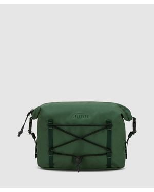 Elliker Angram Wash Bag - Green