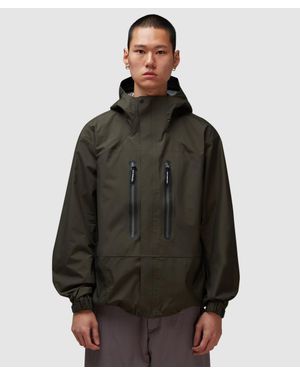 and wander 2.5L Hiker Rain Jacket (Dark Khaki - Brown
