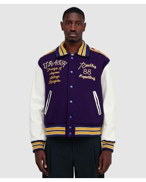 Needles Lettered Jacket - Blue