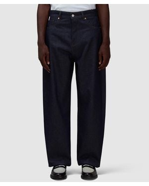 Drole de Monsieur Raw Baggy Jean (Brut - Blue