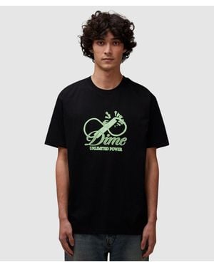 Dime Cursive Power T-Shirt in White for Men | Lyst