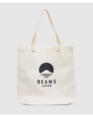 BEAMS Japan X Evergreen Works Tote Bag - White