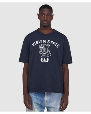 Visvim Box 89 Dmgd T-Shirt - Blue