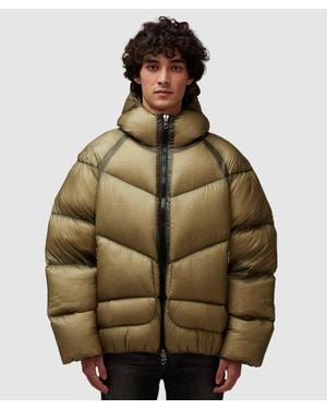 Cole Buxton Translucent Taped Down Jacket - Green