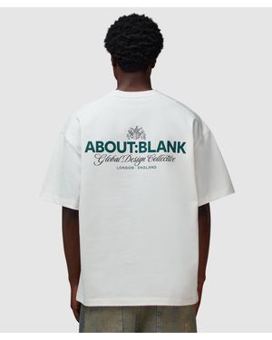 About Blank Blazon T-Shirt (Oat/Epsom - Natural