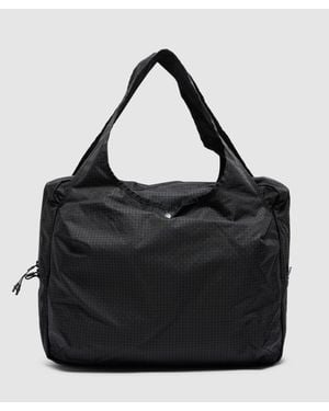 CAYL Shell Grid Tote Bag (B-Grid - Black