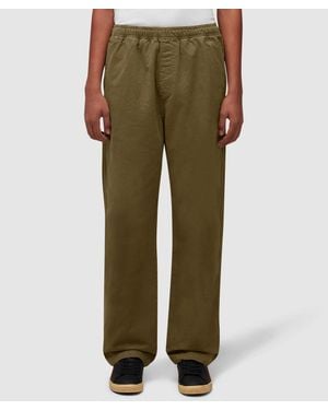 Stussy Brushed Beach Pant - Green
