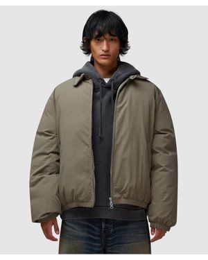 Our Legacy Avenue Puffa Jacket (Solaro Sage Tide Cotton Nylon - Brown