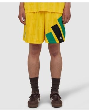 adidas X Brain Dead X Disney Football Short (Bold - Yellow