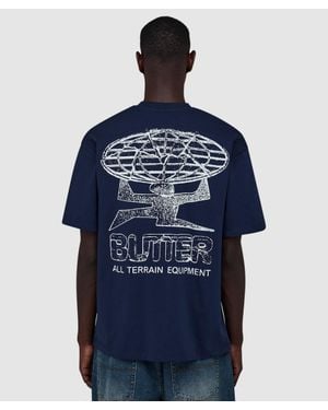 Butter Goods Terrain T-Shirt (Midnight - Blue