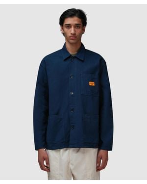 Service Works Canvas Chore Shirt - Blue