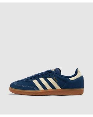 adidas Samba Og Trainer (Night/Warm Vanilla/Gum 2 - Blue