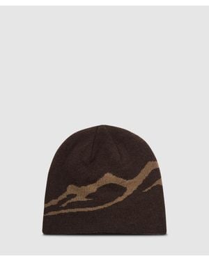 Mellow Clo Everyday Merino Beanie - Brown