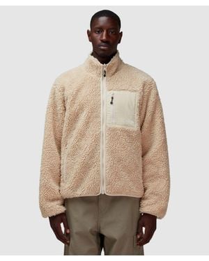 Stussy Sherpa Reversible Jacket (Natural