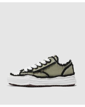 Maison Mihara Yasuhiro Peterson Low Contrast Trim Trainer - Green