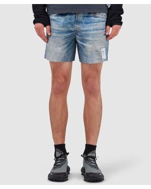 Satisfy Peaceshell 5 Unlined Short (Digital Denim - Blue