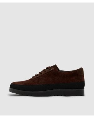 Tarvas Explorer Hairy Suede Sneaker - Brown