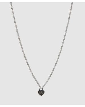 Human Made Heart Necklace - White
