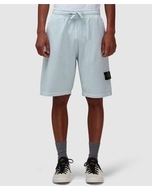 Stone Island Mafile Sweat Short (Sky - Blue