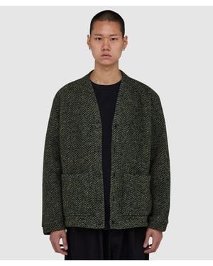 Universal Works Advance Cardigan - Green