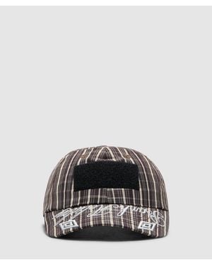 Umbro X Slam Jam Check Hazard Cap /Dark - Black