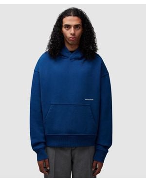 About Blank Box Hoodie - Blue