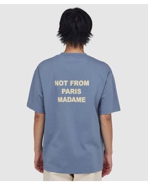 Drole de Monsieur Slogan T-Shirt (Antlantic - Blue