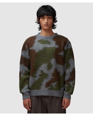 Gramicci Mohair Jumper (Jungle Digi Camo - Green