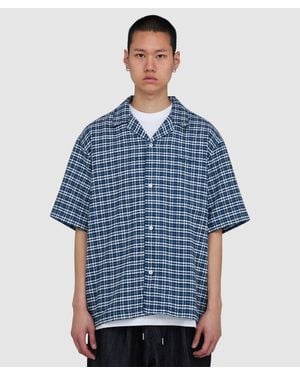 Carhartt Kander Shirt (Kander Check, River - Blue