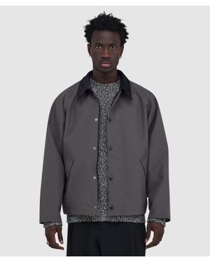 Barbour Reversible Transporter Casual Jacket (Asphalt - Grey