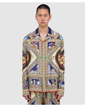 CASABLANCA Plafond Orne De Musique Long Sleeve Shirt (Assorted - Multicolour
