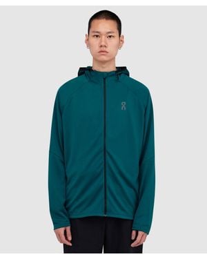 On Shoes Climate Zip Hoodie (Spirulina - Green
