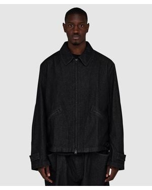 Y-3 Denim Blouson Jacket - Black