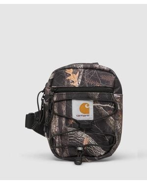Carhartt Kickflip Shoulder Bag (Camo Feather Tree - Black