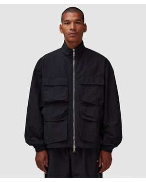 MKI Miyuki-Zoku Washed Track Jacket - Black