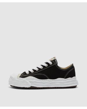 Maison Mihara Yasuhiro Hank Og Sole Low Canvas Trainer - White