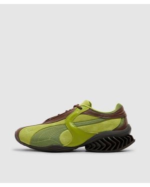 PUMA Cell Geo 1 Sneaker (Russet-Tart Apple - Green