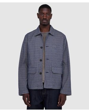 Universal Works Warmus Jacket - Blue