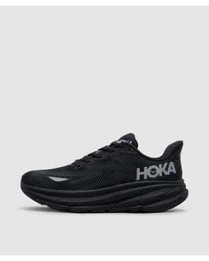 Hoka One One Clifton 9 Goretex Trainer - Black