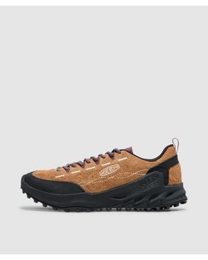 Keen Jasper Zionic Sneaker (Chipmunk/Huckleberry - Brown