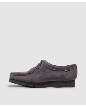Clarks Wallabee Gore-Tex Shoe Suede - Brown