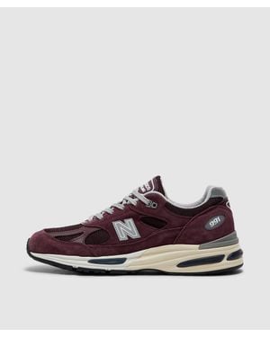 New Balance Miuk 991V2 Sneaker - Brown