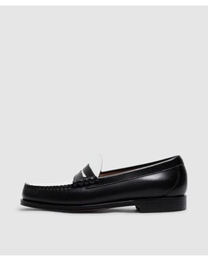 G.H. Bass & Co. Weejun Heritage Larson Moc Penny Loafer - Black