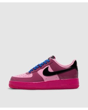 Nike Air Force 1 Low Qs Sneaker Cooler/-Mulberry Rose-Hyper-Active - Pink