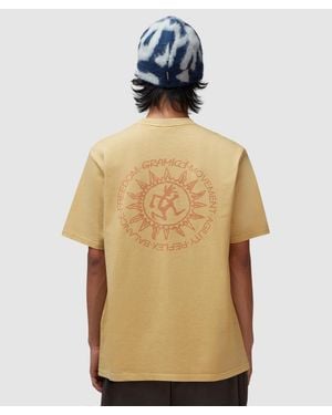 Gramicci Sun T-Shirt (Mustard Pigment - Natural
