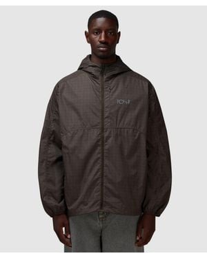 POLAR SKATE Chase Shell Jacket - Brown