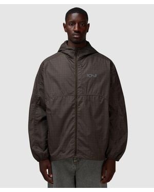 POLAR SKATE Chase Shell Jacket - Brown